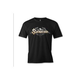 Lord T-Shirt ES-828 Siyah Sabaton Logo Erkek T-shirt