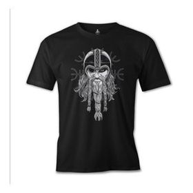Lord T-Shirt ES-891 Siyah Tyr Vinland Erkek T-shirt