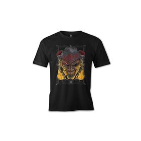 Lord T-Shirt ES-91 Siyah Slayer Fire Erkek T-shirt