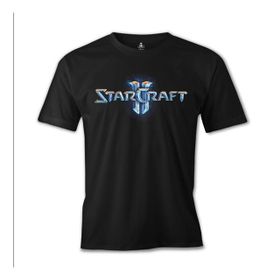 Lord T-Shirt ES-910 Siyah Starcraft Logo Erkek T-shirt