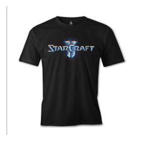 Lord T-Shirt ES-910 Siyah Starcraft Logo Erkek T-shirt
