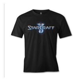 Lord T-Shirt ES-910 Siyah Starcraft Logo Erkek T-shirt