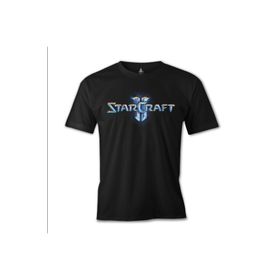 Lord T-Shirt ES-910 Siyah Starcraft Logo Erkek T-shirt
