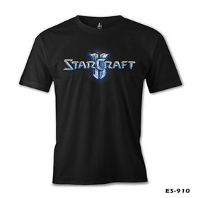 Lord T-Shirt ES-910 Siyah Starcraft Logo Erkek T-shirt