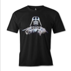 Lord T-Shirt ES-926 Siyah Star Wars Starlight Erkek T-shirt