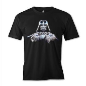 Lord T-Shirt ES-926 Siyah Star Wars Starlight Erkek T-shirt