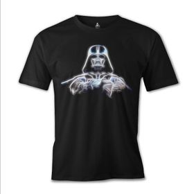 Lord T-Shirt ES-926 Siyah Star Wars Starlight Erkek T-shirt