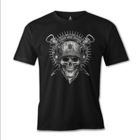 Lord T-Shirt ES-927 Siyah Terror Noise Division Erkek T-shirt
