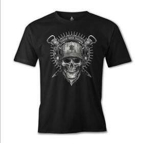 Lord T-Shirt ES-927 Siyah Terror Noise Division Erkek T-shirt
