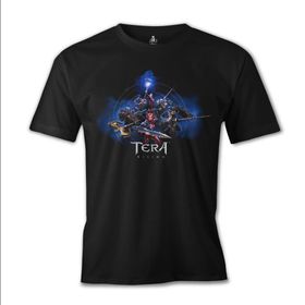 Lord T-Shirt ES-960 Siyah Tera Rising Erkek T-shirt