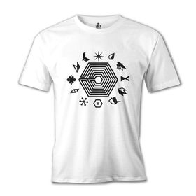 Lord T-Shirt EXO - Exoplanet Beyaz Erkek T-shirt