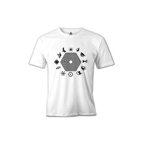 Lord T-Shirt EXO - Exoplanet Beyaz Erkek T-shirt