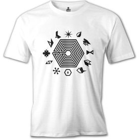 Lord T-Shirt EXO - Exoplanet Beyaz Erkek T-shirt