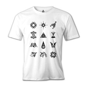 Lord T-Shirt EXO - Signs Beyaz Erkek T-shirt