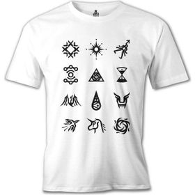 Lord T-Shirt EXO - Signs Beyaz Erkek T-shirt