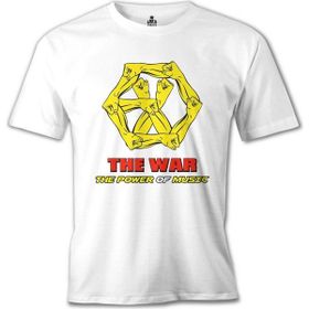 Lord T-Shirt EXO - The Power of Music Beyaz Erkek T-shirt
