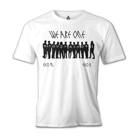Lord T-Shirt EXO - We are One Beyaz Erkek T-shirt