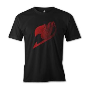 Lord T-Shirt Fairy Tail - Logo 2 Siyah Erkek T-shirt