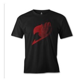 Lord T-Shirt Fairy Tail - Logo 2 Siyah Erkek T-shirt