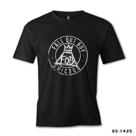 Lord T-Shirt Fall Out Boy - Chicago Siyah Erkek T-shirt