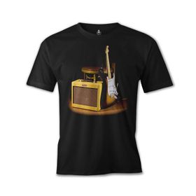 Lord T-Shirt Fender and the Rock 'n Roll Siyah Erkek T-shirt
