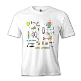Lord T-Shirt Fizik - Enerji Beyaz Erkek T-shirt