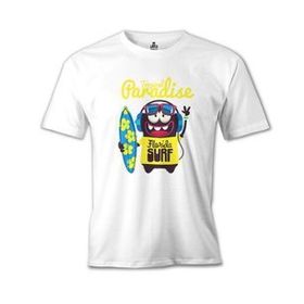 Lord T-Shirt Florida Sörf Beyaz Erkek T-Shirt
