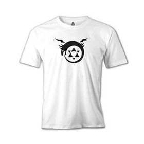 Lord T-Shirt Fullmetal Alchemist Beyaz Erkek T-shirt
