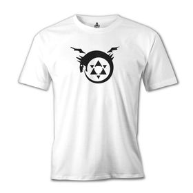 Lord T-Shirt Fullmetal Alchemist Beyaz Erkek T-shirt