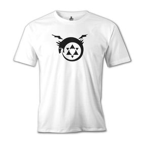 Lord T-Shirt Fullmetal Alchemist Beyaz Erkek T-shirt