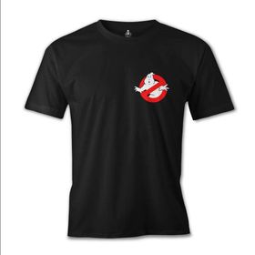 Lord T-Shirt Ghost Busters Logo Siyah Erkek T-shirt