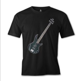 Lord T-Shirt Gitar - Bass Siyah Erkek T-shirt