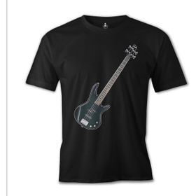 Lord T-Shirt Gitar - Bass Siyah Erkek T-shirt