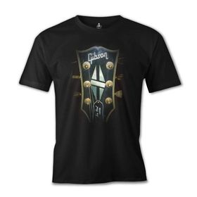 Lord T-Shirt Gitar - Gibson 2 Siyah Erkek T-shirt