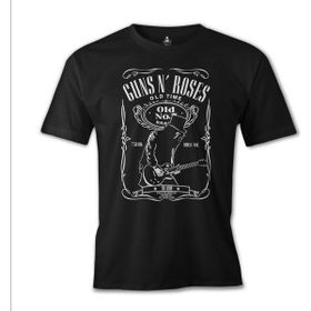 Lord T-Shirt Guns N' Roses - Old Time Siyah Erkek T-shirt