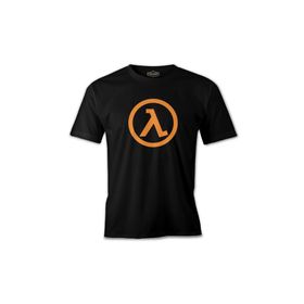 Lord T-Shirt Half Life - Logo Siyah Erkek T-shirt