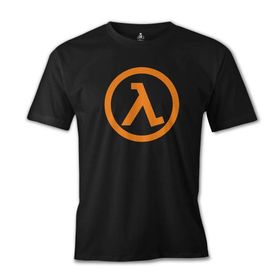 Lord T-Shirt Half Life - Logo Siyah Erkek T-shirt