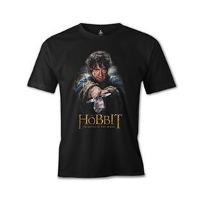 Lord T-Shirt Hobbit - The Battle of Five Armies Siyah Erkek T-shirt