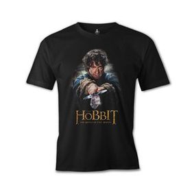 Lord T-Shirt Hobbit - The Battle of Five Armies Siyah Erkek T-shirt