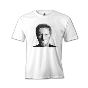 Lord T-Shirt House - Don't! Beyaz Erkek T-shirt