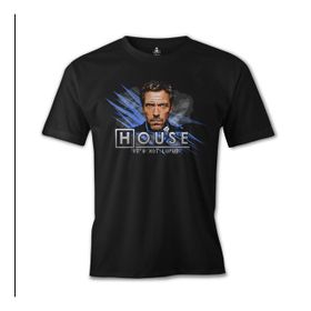 Lord T-Shirt House - It's Not Lupus Siyah Erkek T-shirt