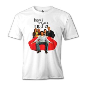 Lord T-Shirt How I Met Your Mother City Beyaz Erkek T-Shirt