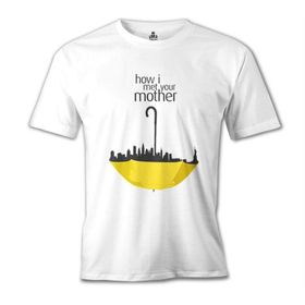 Lord T-Shirt How I Met Your Mother City Beyaz Erkek T-Shirt