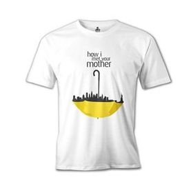 Lord T-Shirt How I Met Your Mother City Beyaz Erkek T-Shirt