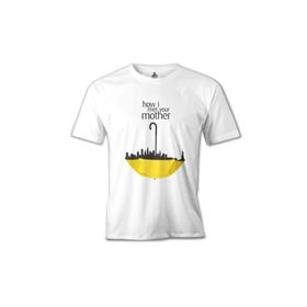 Lord T-Shirt How I Met Your Mother City Beyaz Erkek T-Shirt