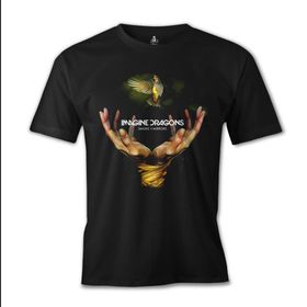 Lord T-Shirt Imagine Dragons - Smoke Mirrors Siyah Erkek T-shirt