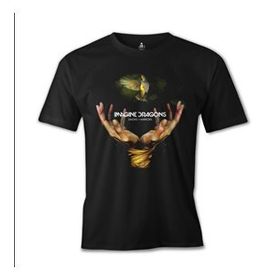 Lord T-Shirt Imagine Dragons - Smoke Mirrors Siyah Erkek T-shirt