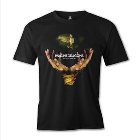 Lord T-Shirt Imagine Dragons - Smoke Mirrors Siyah Erkek T-shirt