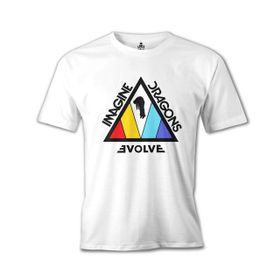 Lord T-Shirt Imagine Dragons - Tri Beyaz Erkek T-shirt