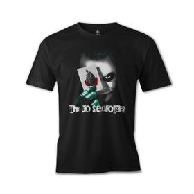 Lord T-Shirt Joker - Cards Siyah Erkek T-shirt